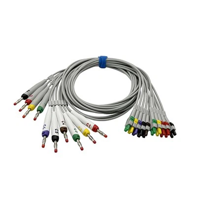GE Leadwire Set 10-Lead Banana IEC