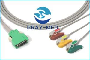 Nihon Kohden 3lead EKG Cable Life Scope OPV-1500
