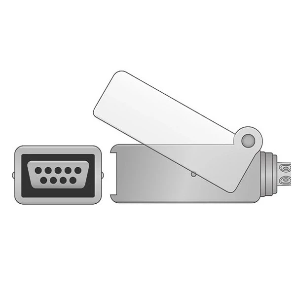 Sirecust 630/Sirecust 700/Sirem Module Siemens Spo2 Extension Cable